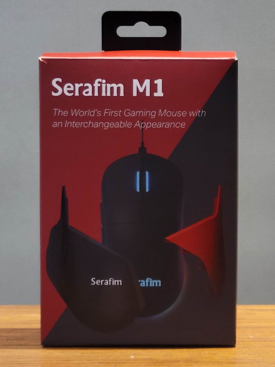 Serafim M1變形滑鼠 外包裝盒