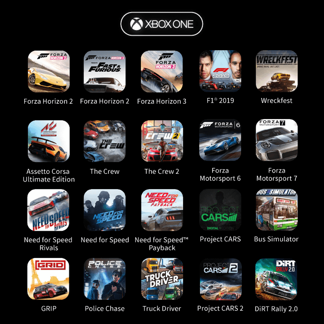 Supported Xbox One racing games