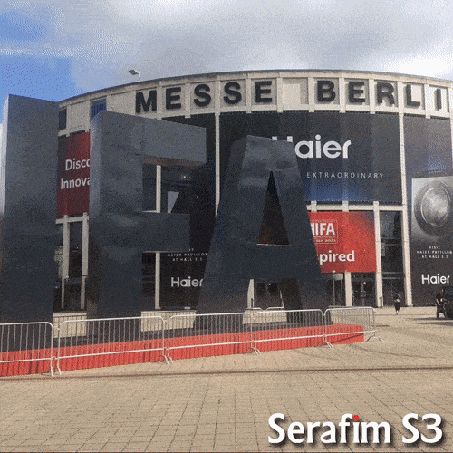 2023 IFA 德國電子展展示 Serafim S3 遊戲手把，有媒體朋友親臨現場報導產品。也有玩家使用手把遊玩狂野飆車9 Asphalt 9 的遊戲